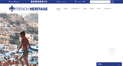 Desktop Screenshot of frenchheritage.com